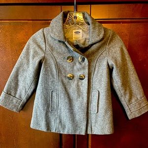 Girls 5T wool pea coat